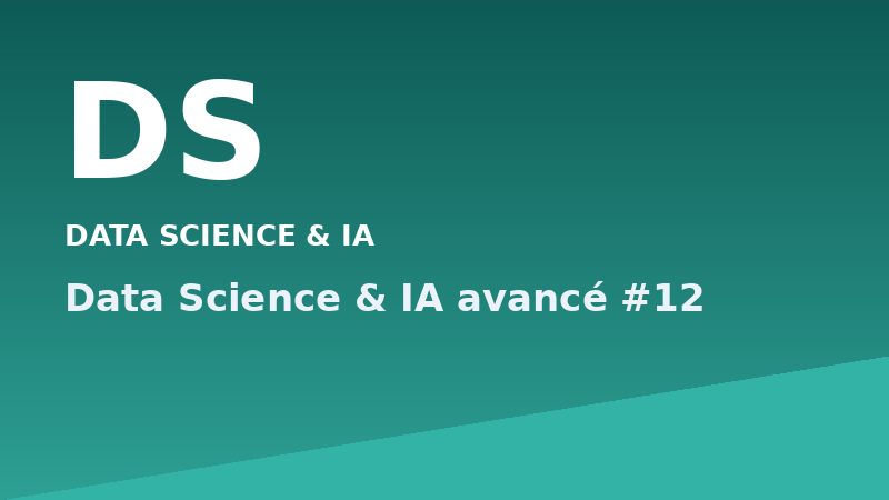 Data Science & IA avancé #12