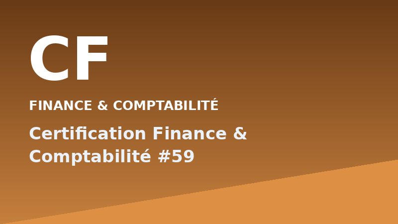 Certification Finance & Comptabilité #59