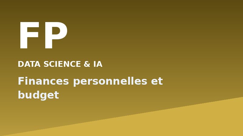 Finances personnelles et budget